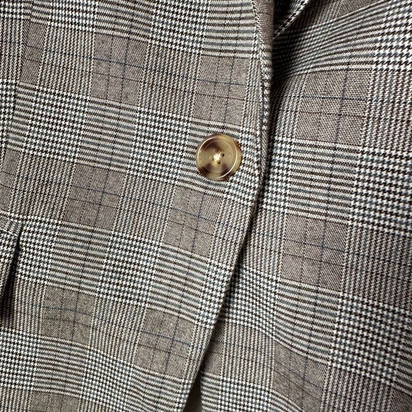 Plaid Blazer Jacket - Picture 4 of 8